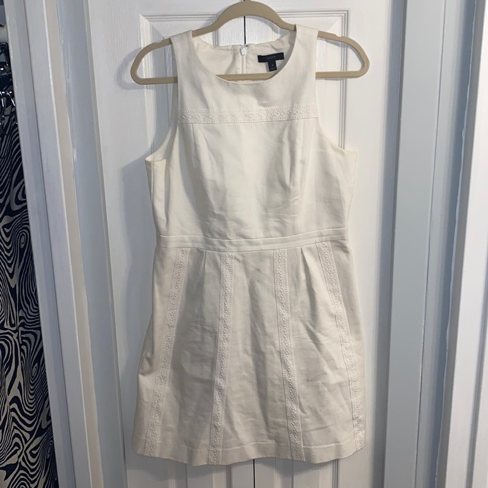 J. Crew White Dress